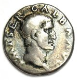 Antique Galba Denarius