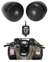 Outlander Sound Cruiser: Bluetooth ATV Audio System with Handlebar Speakers by Rockville