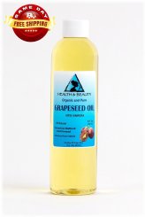 Pure Pressed Grapeseed Oil - 8 oz Bottle