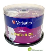 Dual Layer Inkjet Printable DVD Pack