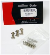 Vintage Nickel Threaded Bridge Saddles