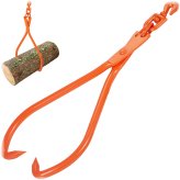 TimberGrip Dual Claw Log Lifting Tongs