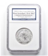 Shipwreck Seated Half Dollar 1858-O Restrike