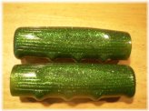 Green Sparkle Slimline Handlebar Grips