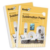 Eco-Friendly Sublimation Paper - 200 Sheets, 8.5x11, Epson Compatible