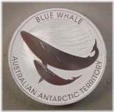 Blue Whale Silver Coin