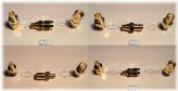 RF Connector Adapter Set - SMA to MCX Jack Plugs
