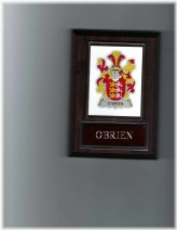 Heritage Shield Plaque - Personalized Family Crest and Genealogy Display