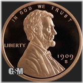 Lincoln Wheat Cent Copper Round