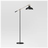 Black Schoolhouse Floor Lamp by Crosby