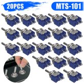 Mini On-Off Toggle Switches - Pack of 20