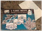 Vintage Floral Embroidery Transfer Pattern