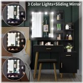 Reflections Vanity Set with LED Lighting and Storage Drawers