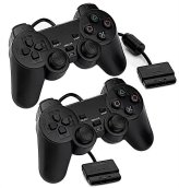 Voomwa Black Wired Controllers