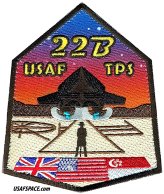 Edwards AFB Test Pilot School Class 22B Darkstar Patch