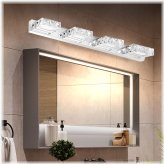 Crystal Glow Vanity Wall Sconce