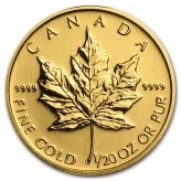 Maple Leaf Fractional Gold Coin