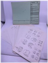 1983 He-man MOTU Ep 38 Filmation Character Model Art Collection