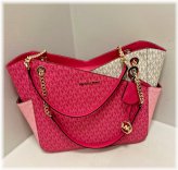 Pink Multi Tote Handbag