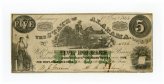 Alabama Civil War Era $5 Note