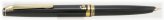 Elite Black & Gold 'Big Cap' Fountain Pen