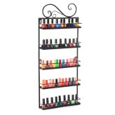 Tiered Nail Polish Display Stand - Holds 50+ Bottles