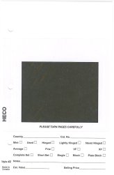 Black Window Sales Pages for Stamp Collectors