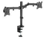 Swivel Desk Mount Stand for Dual Monitors