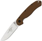 Coyote Brown Linerlock Folding Knife