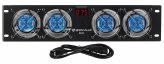 QuadCool LED Rack Fan System by Rockville