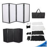 Foldable Event Facade and Screen Set with Travel Bag