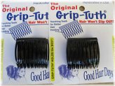 Black Grip Tuth Hair Combs Set