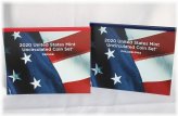 United States Mint Uncirculated Coin Set - 2020 Edition