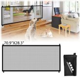 Portable Mesh Safety Gate for Baby Pets - Indoor Home Guard Fence