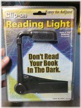 NightGlow Clip-On Reading Light