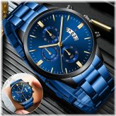 Aqua Steel Quartz Watch - Timeless and Durable