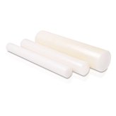 White Nylon Rod: Customizable Length and Diameter