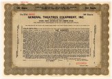 Vintage Cinema Investment Certificate
