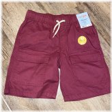 Berry Twill Cargo Shorts