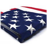 Embroidered Heavy-Duty American Flag by Anley