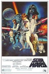 Galactic Nostalgia: A Stunning 24x36 Star Wars Poster of A New Hope