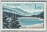 Engolasters Lake Mountain Pine Trees Stamp Set