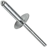 Aluminum Dome Head Rivets - Pack of 50