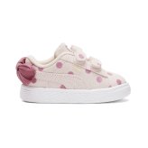 Polka Dot Bow Slip-On Sneakers for Toddler Girls