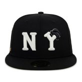 Black Yankees Legacy Fitted Cap