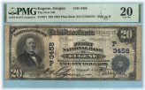 Eugene First National Bank $20 Note 1902-PB