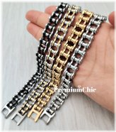 Chainlink Bracelet for Men in Solid Stainless Steel