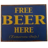 Retro Brew Decor Sign