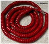 Crimson Coil Handset Cord