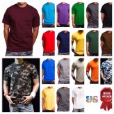 StrongCotton Crew Neck T-Shirt for Men